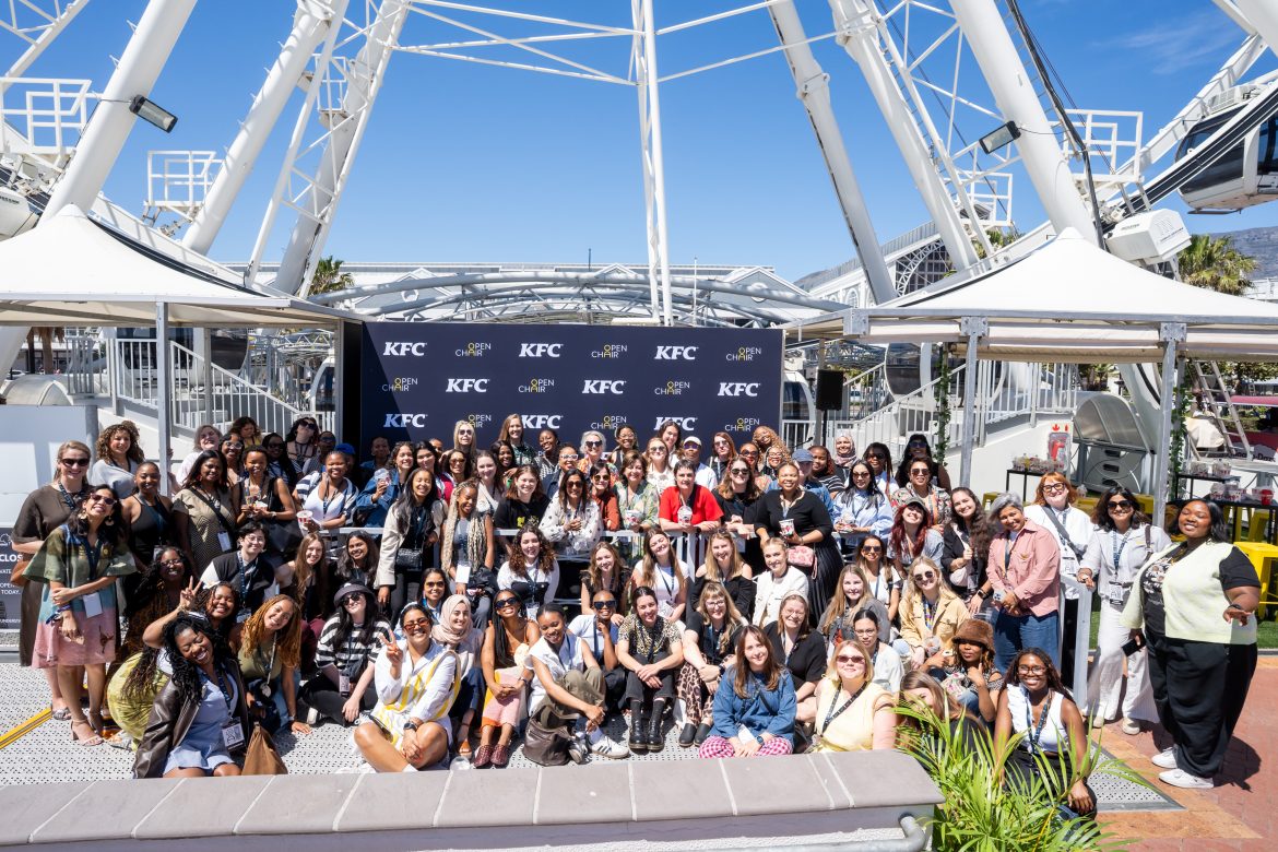 Open Chair’s ‘Friends in High Places’ and KFC Africa uplift young women in advertising with mentorship on the Cape Wheel during Loeries Week.
